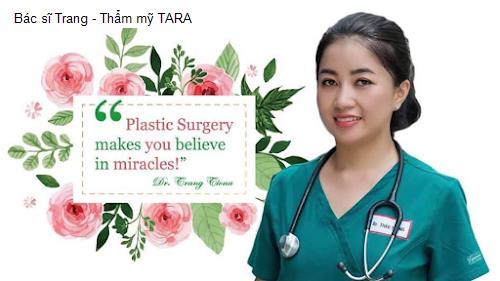 Bảng giá Bác sĩ Trang - Thẩm mỹ TARA
