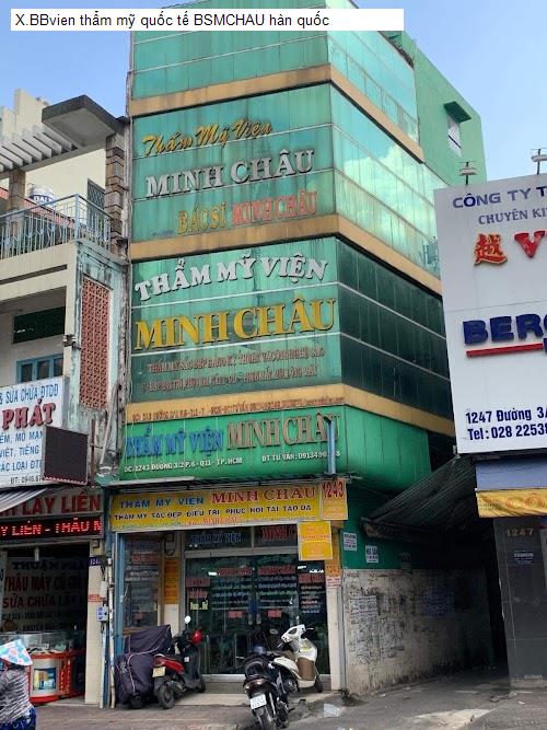 Bảng giá X.BBvien thẩm mỹ quốc tế BSMCHAU hàn quốc
